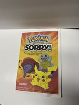 Pokemon Sorry Board Game From 2000 - Replacement Manual Only - $9.89