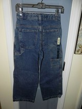 Cherokee Carpenter Jeans W/Adjustable Waist Size 10 Boys NEW - £16.03 GBP
