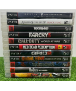 Lot of 11 PS3 Games All CIB Complete w NM Discs Grid 2 COD Rockband MX R... - £54.53 GBP