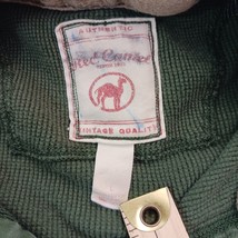 Authentic Red Camel 4-Button Men’s Green Cotton Sweatshirt Long Sleeve Sz Large image 3