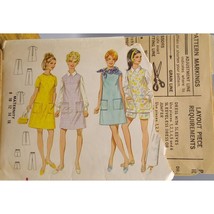 Vintage Sewing PATTERN Butterick 5255, Womens Maternity 1969 Dress or Jumper - $10.13