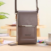 Fashion Small Crossbody Bags Women Mini PU Leather  Messenger Bag Double Zipper  - £50.45 GBP