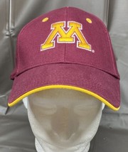 University Of Minnesota Golden Gophers Signatures Hat Cap Maroon And Gold - £6.75 GBP