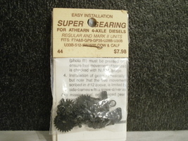 Ernst HO Super Gearing Kit for Athearn 4-Axle Diesels F-Units GP's U-Boats Cows - $12.00