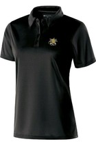 NCAA Wichita State Shockers Shift Short Sleeve Golf Polo Womens Size Large Black - $13.07