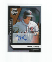 Mike Jarvis (Pittsburgh) 2021 Panini Elite Extra Edition Autographed Card #115 - £7.49 GBP