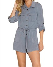 She + Sky reese romper in Blue - size L - £35.54 GBP