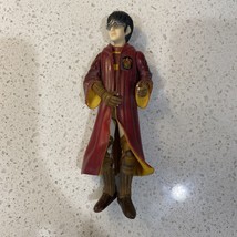 2002 Harry Potter and the Sorcerer&#39;s Stone Quidditch Team Harry 5&quot; Action Figure - £3.92 GBP