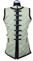 Medieval gambeson | Sleeveless Gambeson | Padded Gambeson | SCA Larp quilted - £61.27 GBP+