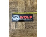 Auto Decal Sticker Wolf Performance Ammunition - $8.79
