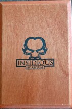 Insidious By Asylum ~ 4.5&quot; x 6.5&quot; x 4.25&quot; Empty Wooden Box ~ Made in Hon... - £20.53 GBP