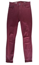 Gap Jeans Womens 1969 Resolution True Skinny Red Dark Wash Denim Size 27R - £11.60 GBP