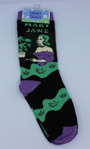 Groovy Things Socks - Womens Crew - Pot Leaf Mary Jane - One Size Fits Most - $10.84