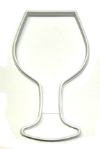 Wine Glass Alcoholic Stemmed Drink Cup Winery Tasting Cookie Cutter USA PR2856 - £2.39 GBP