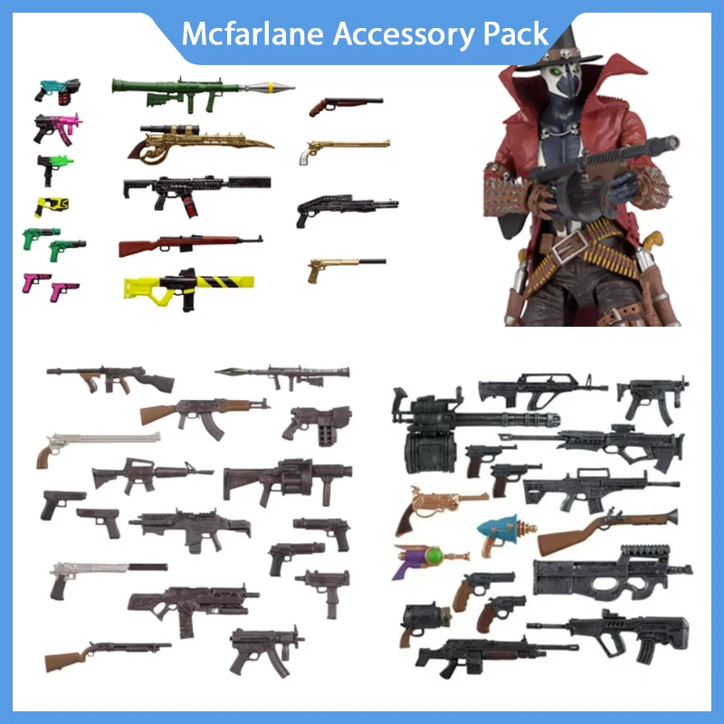 Mcfarlane Originate Weapon Bag 1wave 2Wave 3Wave Movable Doll Model Accessories - £20.61 GBP+