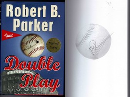Robert B Parker Signed Hardcover Book Double Play - $19.79