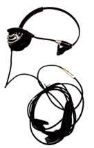 Mairdi Wired Single Mono Headset Noise Cancelling Mic Professional Headphone USB - £32.45 GBP