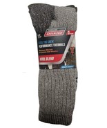 Dickies 3pr Steel Toe Gray/Green Wool Blend Heavy Thermal Crew Socks SZ ... - £13.15 GBP