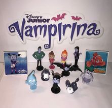 Disney Vampirina Party Favors Set of 12 with 10 Figures and 2 Stickers - £12.74 GBP