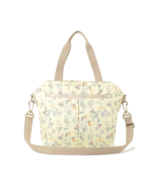 LeSportsac Cheerful Blooms Small Ever Tote Convertible Crossbody Romantic Floral - $75.99