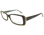 Ralph Lauren Eyeglasses Frames RL6034 5198 Brown Tortoise Clear Blue 51-... - £45.37 GBP