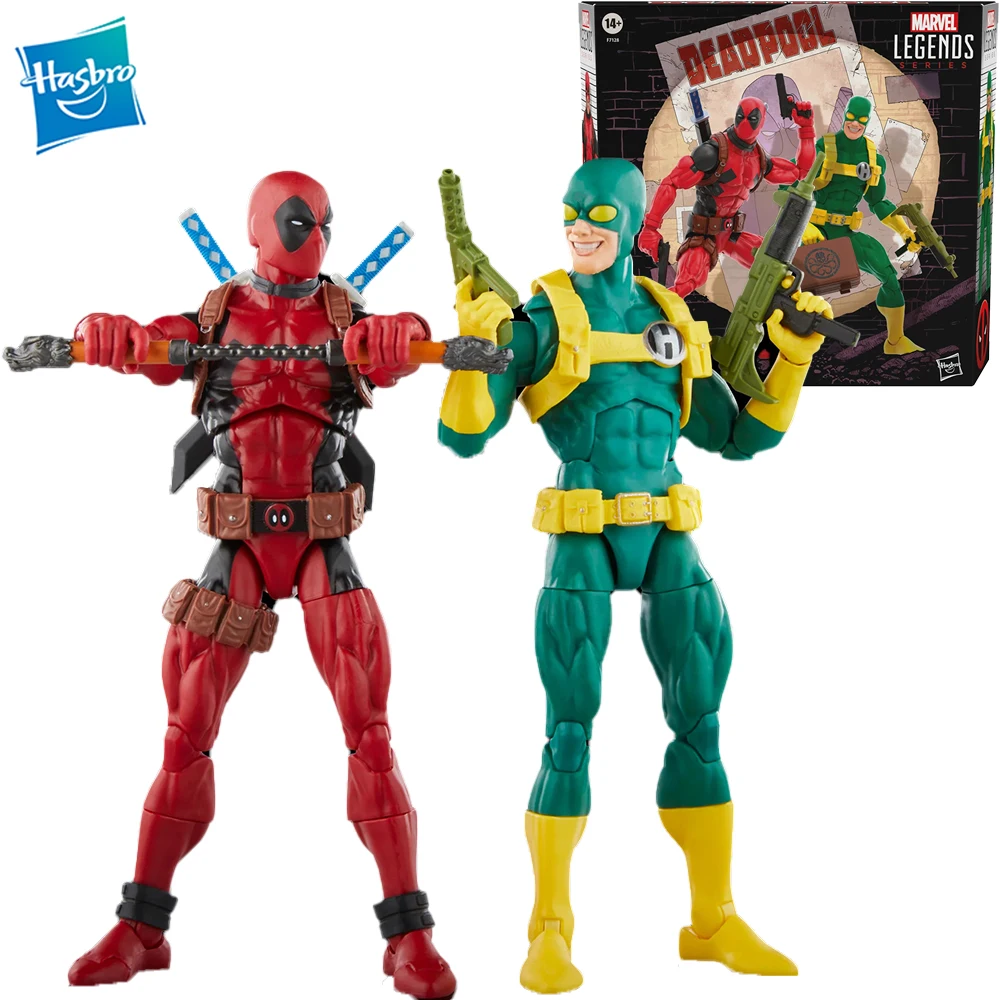 Original Hasbro Marvel Legends Series Deadpool and Bob Agent of Hydra 6-Inch - £168.03 GBP