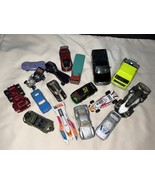 Vintage Lot Of 17 Assorted Metal Cars Matchbox Tootsie Hot Wheels Playart - $621.00 MXN