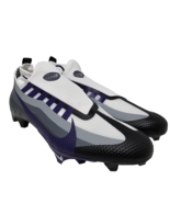 Nike Vapor Edge 360 Pro Football Cleats Black Purple Mens Size 13 DV0778... - £54.15 GBP