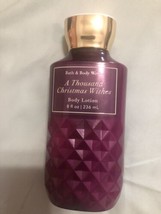 Bath & Body Works A Thousand Christmas Wishes Facet Body Lotion 8 oz new - $13.85
