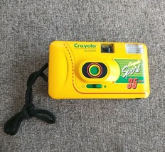 Vintage Crayola Rare Yellow 35 MM Film Camera CR450 Retro - $42.93