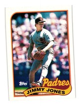 1989 Topps #748 Jimmy Jones San Diego Padres - £1.56 GBP