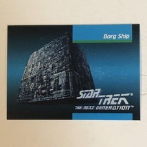 Star Trek The Next Generation Trading Card #37 Borg Ship - $1.97