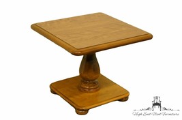 ETHAN ALLEN Heirloom Maple Nutmeg 20&quot; Square Bunching Table 10-8642P - £272.37 GBP