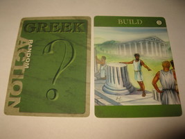 2003 Age of Mythology Board Game Piece: Greek Random Card - Build 3 - $1.00