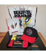 Deadpool Wolverine BFF Hat Sling Bag Socks Notebook Gift Bundle New Lice... - €54,14 EUR