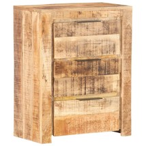 Sideboard 23.2&quot;x13&quot;x29.5&quot; Rough Mango Wood - $252.49