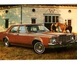 1977 Ford Granada 4 Door Sedan Postcard - $9.90