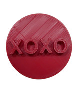 XOXO Candy Heart Cookie Stamp Embosser Made In USA PR5455 - $5.51 CAD