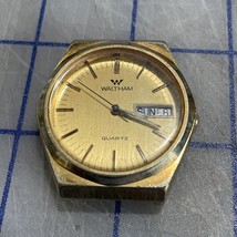 Vintage Waltham Quartz Watch 1980s EJ 30 Movement Parts / Repair 36mm - $24.32