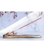 Feng Shui Yoga Zen Shunya Mudra Buddha Palm Hand Incense Burner Figurine - $29.94 CAD