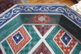 TAKAHAGASHI 8 sided platter made in Japan, beautiful decorations[a1] - £35.03 GBP