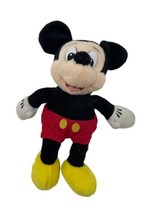 Disney Store Mini Bean Bag Mickey Mouse Plush Toy 8&quot; Walt World - £9.43 GBP