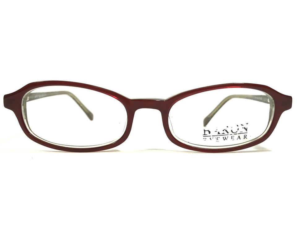 Baron Eyeglasses Frames BZ10 BG Burgundy Brown Red Rectangular 51-19-145 - $34.64