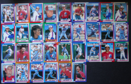 1990 Topps Montreal Expos Team Set of 33 Baseball Cards - $3.00