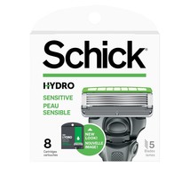 Schick Hydro 5 Sense Sensitive Skin Razor Refills for Men, 8 Count (Pack of 1) - £31.96 GBP