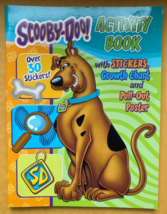Scooby-Doo Sticker/Activity Book w/Poster - New - $4.79