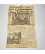 Jack Ruby Shot Accused Kennedy Assassin November 24th 1963 Minneapolis N... - €10,38 EUR