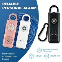 Sirena de seguridad Personal Original para mujer, 130dB, estroboscópica ... - $25.99