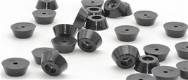 3/4&quot; Diameter x 5/16&quot; H Rubber Cabinet Feet for Heathkit SB-Line Radio   8 Pcs - £7.63 GBP