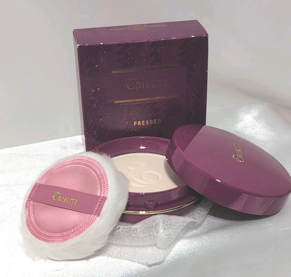 Mary Kay Tribute Pressed Body Powder 4530 New Discontinued 1 oz - $29.99